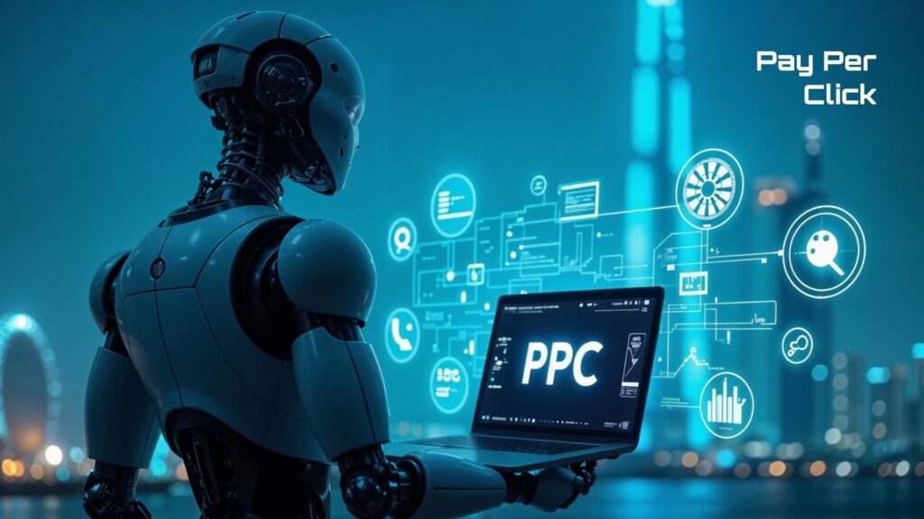 AI handling PPC concept