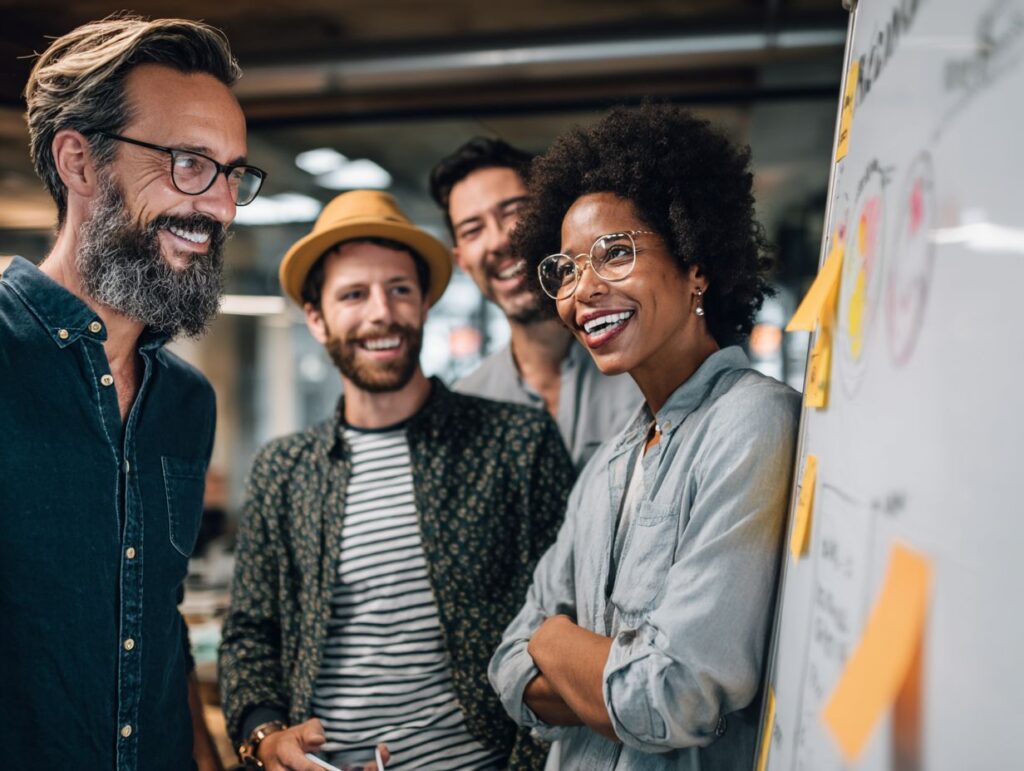 local SEO and marketing agency team